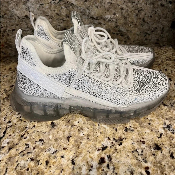 Steve Madden Maxima-R sneakers White HTF size 9 - Picture 6 of 10